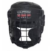Kask bokserski MASTERS z kratką - KSS-K  - rozmiar S