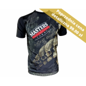 Rashguard MASTERS krótki/długi rękaw - RSG-MFE-1 czarny PROMOCJA- rozmiar XL