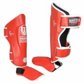 Nagolenniki NS-30 (WAKO APPROVED) - kolor czerwony- rozmiar XL
