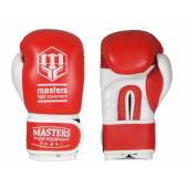 Rękawice bokserskie MASTERS RBT-TR 10 oz - kolor czerwony