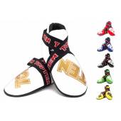Ochraniacze stóp TOP TEN OSTT-PU "SUPERLIGHT" GLOSSY   (WAKO APPROVED) - kolor niebieski- rozmiar L