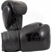 Rękawice bokserskie TOP TEN "Black'n'Black" - waga 16 oz
