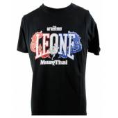 T-shirt męski LEONE LSM978/S16 czarny "M"