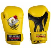 Rękawice bokserskie MASTERS JUNIOR COLLECTION RPU-MJC żółte 6 oz