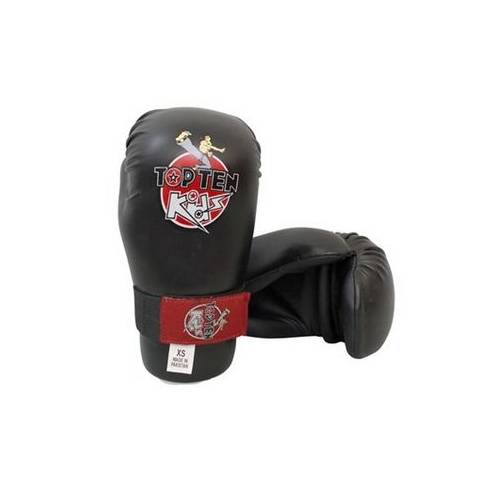 Rękawice otwarte Pointfighter - ROTT-KIDS - kolor czarny