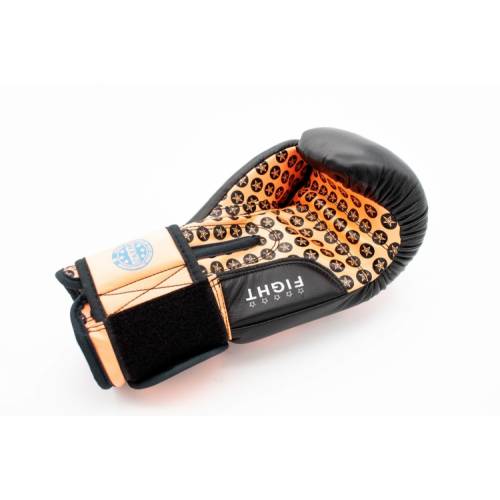 Rękawice bokserskie TOP TEN FIGHT RTT-2 (WAKO APPROVED)- kolor czerwono - białe- waga 12 oz