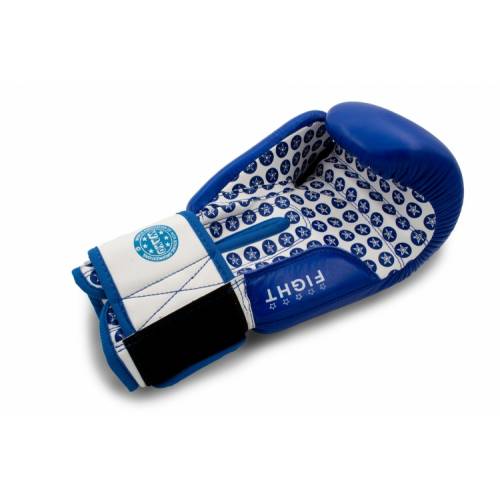 Rękawice bokserskie TOP TEN FIGHT RTT-2 (WAKO APPROVED)- kolor czerwono - białe- waga 12 oz