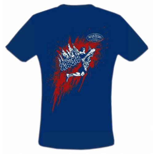 T-shirt MASTERS - TS-09- kolor czarny- rozmiar S