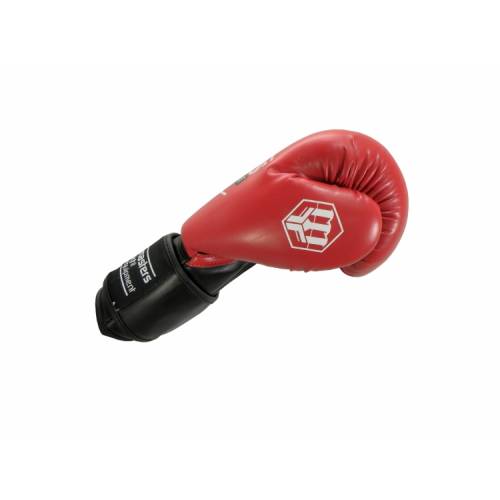 Rękawice bokserskie RPU-100- kolor czerwony- waga 10 oz