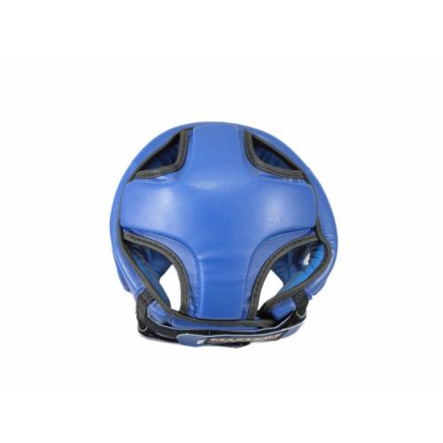 Kask bokserski KTOP-PU (WAKO APPROVED) - kolor czerwony- rozmiar L