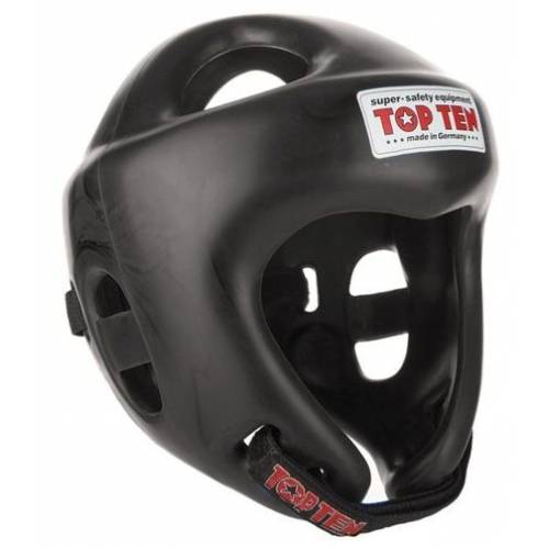 Kask TOP TEN COMPETITION FIGHT - KTT-1   (WAKO APPROVED) (ZMIANA CENY)- kolor czerwony- rozmiar S