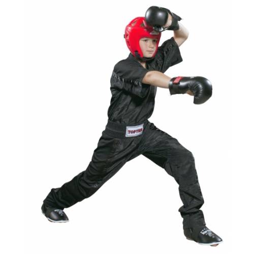 Bluza do pointfightingu TOP TEN czarna (ZMIANA CENY)- rozmiar XXL