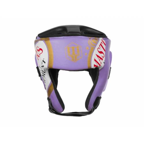 Kask bokserski MASTERS KT-M - kolor biało - czarne- rozmiar S