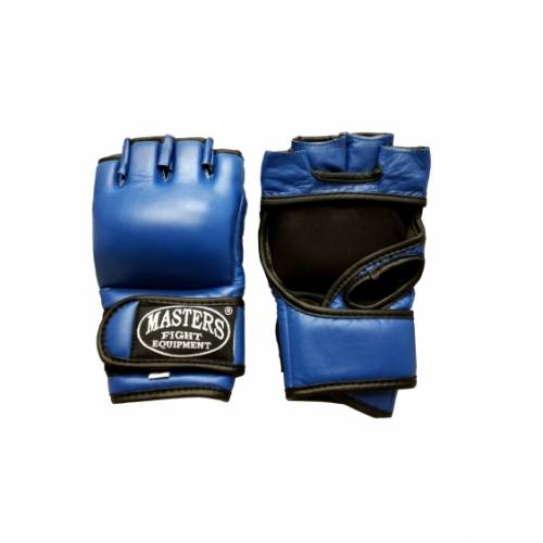 (W) Rękawice MASTERS do MMA - GF-3- kolor niebieski- rozmiar M