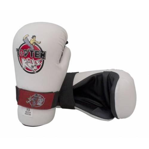 Rękawice otwarte Pointfighter - ROTT-KIDS - kolor czarny