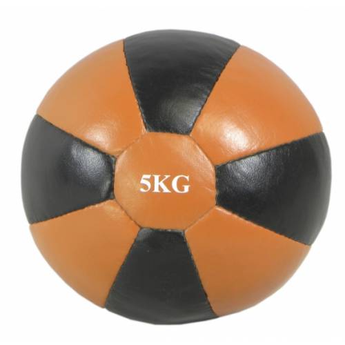 Piłka lekarska skóra naturalna MASTERS PL-NATURAL 5 kg