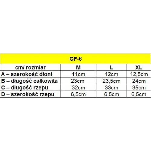 Rękawice do wolnej walki MASTERS - GF-6 