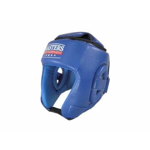Kask bokserski KTOP-PU (WAKO APPROVED) - kolor czerwony- rozmiar L