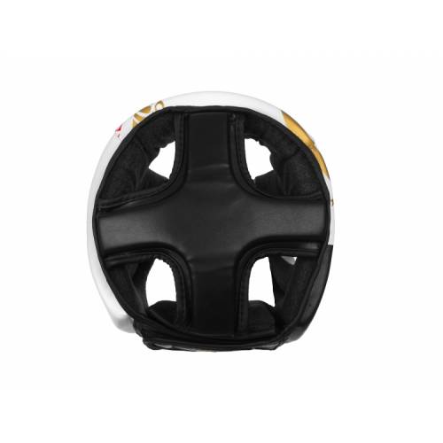 Kask bokserski MASTERS KT-M - kolor biało - czarne- rozmiar S