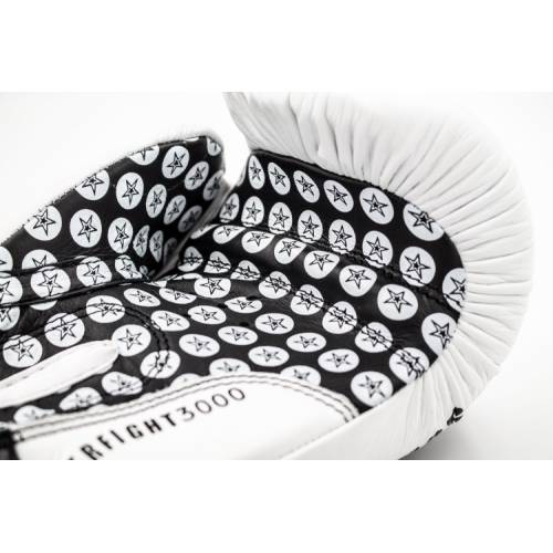 Rękawice bokserskie TOP TEN RTT-SUPERFIGHT 3000 STARS (WAKO APPROVED)- kolor czerwony- waga 14 oz