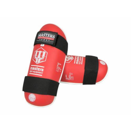 Nagolenniki MASTERS NA-MFE (WAKO APPROVED)- kolor niebieski- rozmiar XXL
