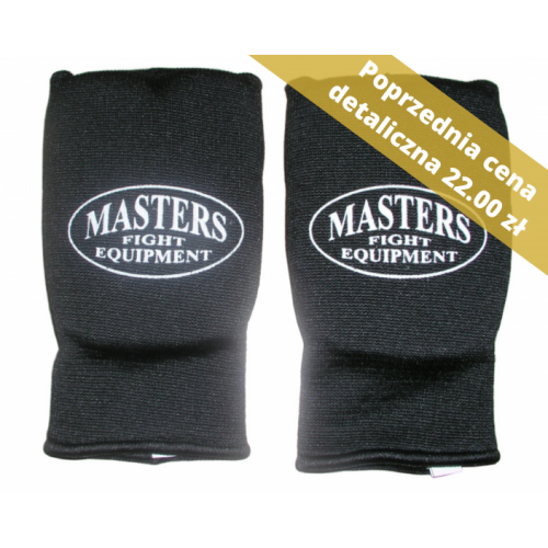 Ochraniacze dłoni MASTERS - OD  - XL PROMOCJA- kolor czarny- rozmiar L