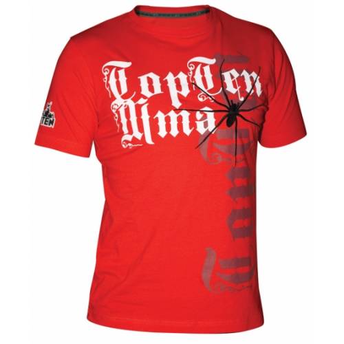 T-shirt TOP TEN - TS-TTMMA SPIDER- kolor czarny- rozmiar M