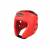 Kask bokserski KTOP-PU (WAKO APPROVED) - kolor czerwony- rozmiar L