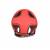 Kask bokserski KTOP-PU (WAKO APPROVED) - kolor czerwony- rozmiar L