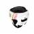 Kask bokserski MASTERS KT-M - kolor biało - czarne- rozmiar S